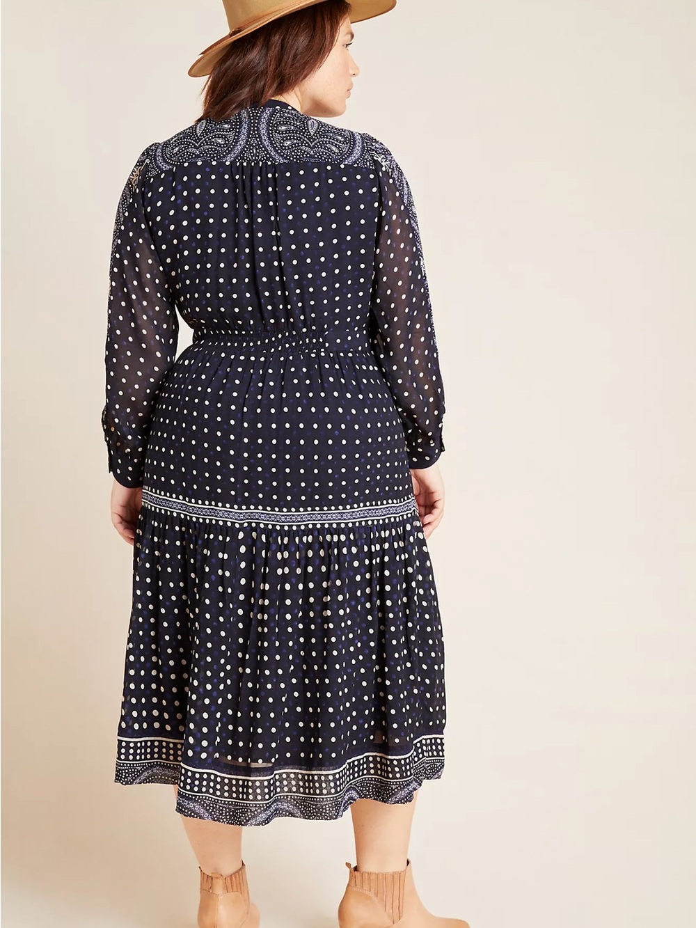 Maeve Cassidy Embroidered Midi Dress by Anthropologie - Picture 2 of 8